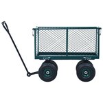 vidaXL Chariot à main de jardin Vert 350 kg