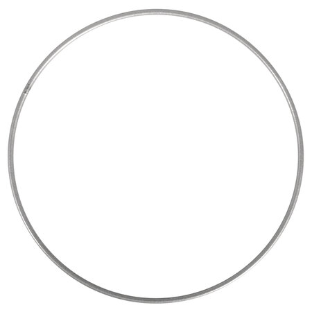 Armature abat-jour cercle ø 20 cm argent