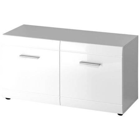 Germania Armoire à chaussures Adana 95 9x38 8x50 2 cm Blanc