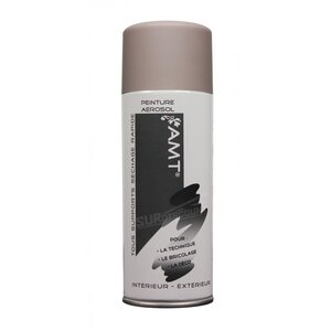 Bombe de peinture taupe mat 330ml - amt