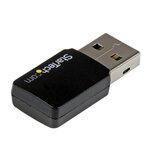 Startech.com mini adaptateur usb 2.0 réseau sans fil ac600 double bande - clé usb wifi 802.11ac 1t1r