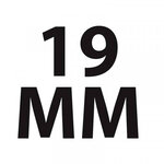 Boite de 12 pinces à clip 19mm