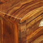 vidaXL Table de chevet 2 Pièces Bois 40 x 30 x 50 cm