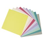 Origami feuilles à plier  FSC Mix Credit  pastel  15x15cm  80g / m²  100 feuilles