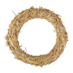 Couronne en paille non soudée 20 cm