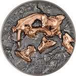 Pièce de monnaie en Argent 500 Togrog g 31.1 (1 oz) Millésime 2023 Evolution of Life NIMRAVIDAE