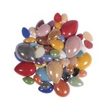 Pierres de mosaïques gouttes multicolores