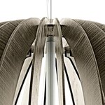 Eglo lampe suspendue cossano marron 94637