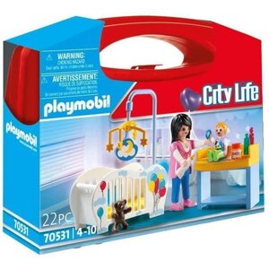 Playmobil - 70531 - valisette chambre de bébé