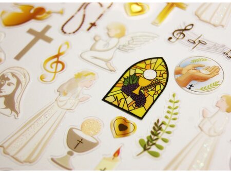 Autocollants - Signes religieux - Paillettes