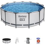 BESTWAY Piscine hors sol ronde Steel Pro Max Pool Set 396x122cm 5618W