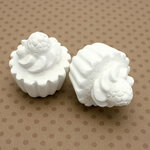 Objet en plâtre Gourmandise Cupcake framboise