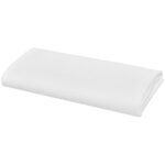 vidaXL Serviettes de table 50 Pièces Blanc 50x50 cm