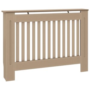 vidaXL Cache-radiateur 112x19x81 cm MDF