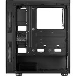 AEROCOOL Python (RGB) noir (Verre trempé) - Boîtier sans alimentation - Format ATX