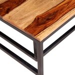 vidaXL Ensemble de table basse gigogne 2 Pièces Bois massif de Sesham