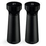 Amefa Salière et poivrière 15 cm 2 Pièces Noir