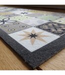 Tapis d'intérieur style mosaïque 45x120cm