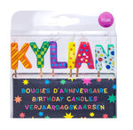 Bougies d'anniversaire kylian