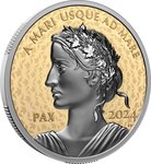 Pièce de monnaie en Or 200 Dollars g 33.17 Millésime 2024 PEACE DOLLAR