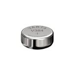 Pile bouton oxyde d' argent pour montres v384 (sr41) sr736sw 1 55 volt varta
