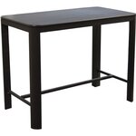 Table de bar en aluminium  eos 140 cm