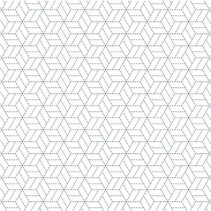 Papier calque japonais 90 g/ m² - 30 x 30 cm - Etoile