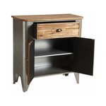 Commode bois et métal