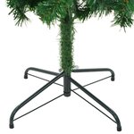 vidaXL Arbre de Noël artificiel pré-éclairé/boules 210 cm 910 branches