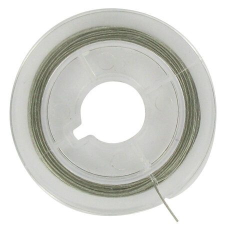 Fil cablé Argenté 0 45 mm x 10 m