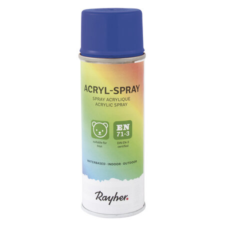 Peinture en Spray acrylique Bleu ultramarin 200 ml