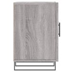 vidaXL Meuble TV sonoma gris 150x30x50 cm bois d'ingénierie