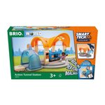 Brio World Gare Smart Tech Sound - Accessoire pour circuit de train en bois - Actions STEM - Ravensburger - Mixte des 3 ans - 33973