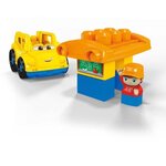 MEGA BLOKS First Builders Lil'Véhicule Le bus scolaire - 5 blocs - 12 mois et +