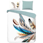 Good Morning Housse de couette FEATHER 135x200 cm Multicolore