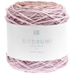 Pelote fil coton mauve - ricorumi spin spin 50 g