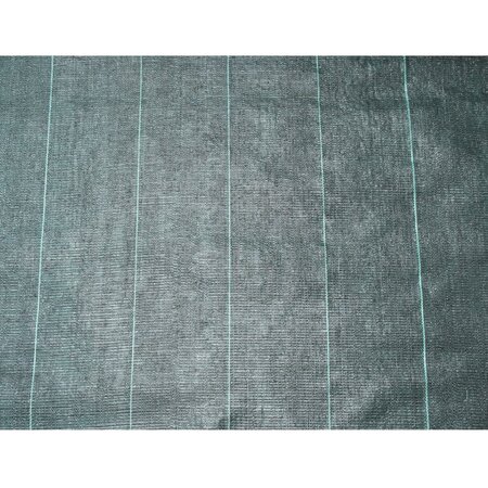 Nature Bâche de sol de contrôle des mauvaises herbes 4 2x5 m Noir
