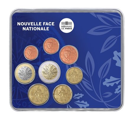 Mini-set série euro BU France 2022 – Nouvelle face nationale