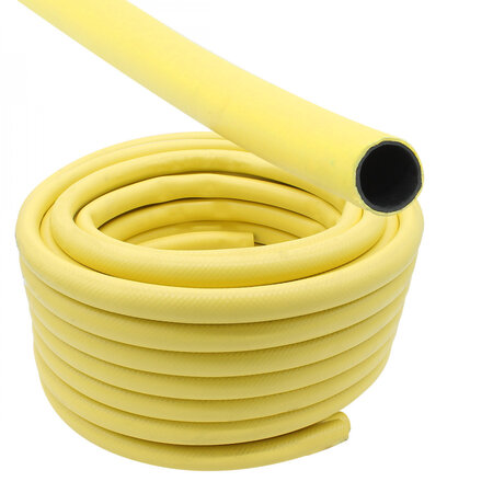 Tuyau d'arrosage - 25 m - Diam 12,5 mm - Jaune
