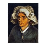 HEAD OF A PEASANT WOMAN by Vincent van Gogh 1 onces argent & 14 onces Copper monnaie 5000 Francs Chad 2023