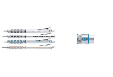 Porte-mines GRAPHGEAR 1000 Diamètre 0,3 mm Argent PENTEL