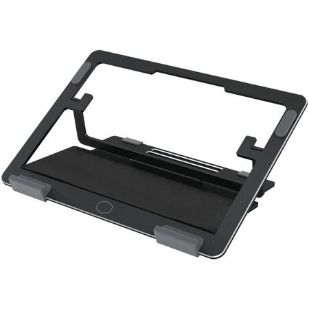 COOLER MASTER Ergostand Air Black - Support ventilé pour ordinateur portable inclinable jusqu'a 15'' (MNX-SSEK-NNNNN-R1)
