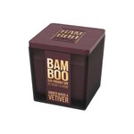 Bougie bambou heart and home bois ambre et vétiver