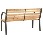 vidaXL Banc de jardin pour enfants 81 cm Bois de pin chinois