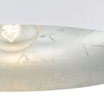 Eglo plafonnier mogano blanc et argenté