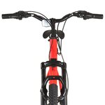 vidaXL Vélo de montagne 21 vitesses Roues 29 pouces Cadre 58 cm Rouge