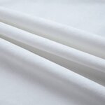 vidaXL Rideau occultant et anneaux en métal 2Pièces Blanc cassé 140x245cm