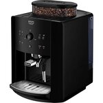 Krups arabica ea811010 - machine expresso avec broyeur - 1450w - réservoir d'eau 1 7l - café en grains - 15 bars - noire