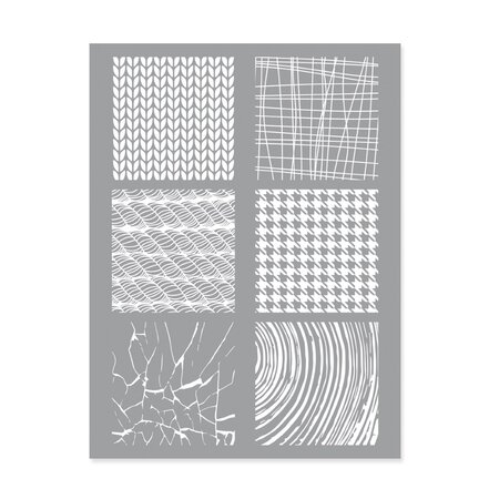 Silkscreen ecran de sérigraphie - motifs matières