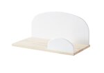 KIDDY Lit simple avec sommier + Chevet + Armoire 2 portes + Bureau + Etagère 45cm
